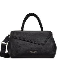 ERMANNO FIRENZE - Braided-Handle Two-Way Tote Bag - Lyst