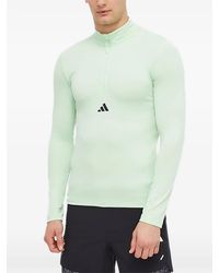adidas - Zip Turtleneck Sweatshirt - Lyst