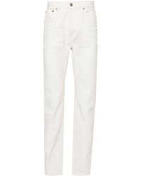 Tom Ford - Slim-Fit-Jeans mit Tragefalten - Lyst