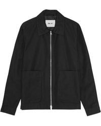 NN07 - Water-Resistant Jacket Crafted From Organic Cotton-Blend Twill - Lyst