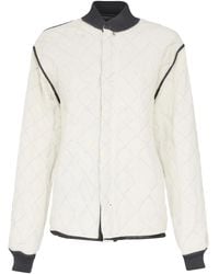 Maison Margiela - Quilted Bomber Jacket - Lyst