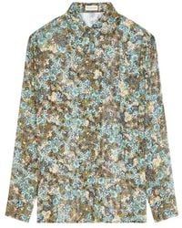 Dries Van Noten - Pleated Shirt - Lyst