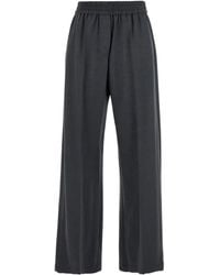 Brunello Cucinelli - Broek Met Elastische Taille - Lyst