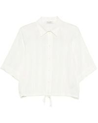 Marc O' Polo - Drawstring-Hem Shirt - Lyst