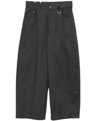 TEAM WANG design - Reset Wide-Leg Trousers - Lyst