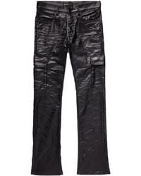Purple Brand - P004 Cargo Flared Jeans - Lyst