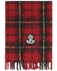 Ralph Lauren - Tartan Fringed Scarf - Lyst