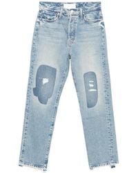 Mother - Vaqueros Hiker Hover Chew De Talle Alto - Lyst