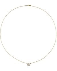 Monica Vinader - Mv Siren Solitaire Diamond Necklace - Lyst