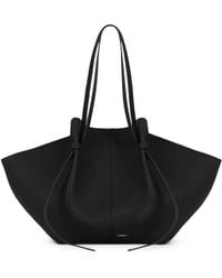 Yuzefi - Grand Sac À Main Mochi En Cuir De Veau Grainé - Lyst