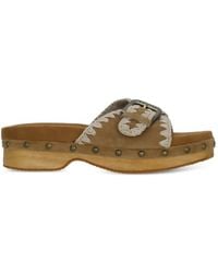 Mou - Sandalias Con Apliques - Lyst