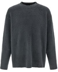 Roberto Collina - Shearling-Effect Crew-Neck Sweater - Lyst