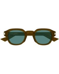 Saint Laurent - Sl 946 Geometric-Frame Sunglasses - Lyst