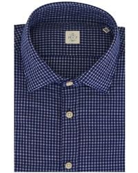 GMF 965 - Check-Pattern Long-Sleeve Shirt - Lyst