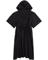 Balenciaga - Hooded Oversized Dress - Lyst