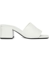 Courreges - Sandalen mit Blockabsatz 55mm - Lyst