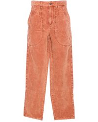 Isabel Marant - Onyta Cordhose mit aufgesetzter Tasche - Lyst