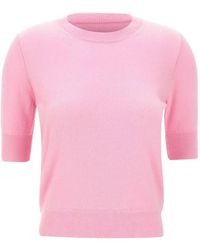 Herskind - Short-Sleeve Crew-Neck Sweater - Lyst
