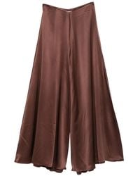 Ruohan - Zijden Broek Met Wijde Pijpen - Lyst