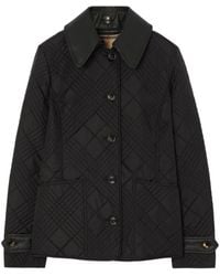 Burberry - Quilted Nylon Fernleigh Jacket - Lyst