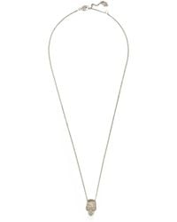 McQueen - Skull Pendant Necklace - Lyst