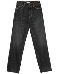 ICON DENIM - Star-Embroidered Distressed-Finish Jeans - Lyst