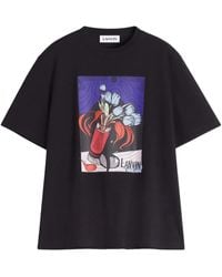 Lanvin - コットン Tシャツ - Lyst