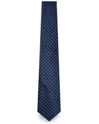 Canali - Corbata De Seda Con Estampado Geométrico - Lyst