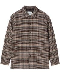 Closed - Giacca-Camicia A Quadri Con Cappuccio - Lyst
