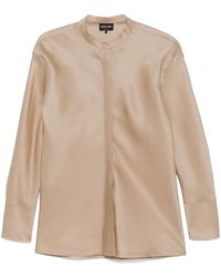 Giorgio Armani - Silk Shirt - Lyst
