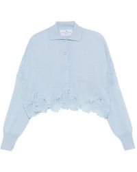 Ermanno Scervino - Cardigan mit Spitze - Lyst