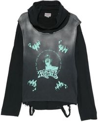 KAMIYA - Sudadera Con Capucha Y Estampado Gráfico - Lyst