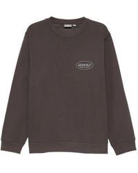Gramicci - Logo-Print Crew-Neck Sweatshirt - Lyst