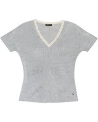 Loro Piana - Striped Silk T-Shirt - Lyst