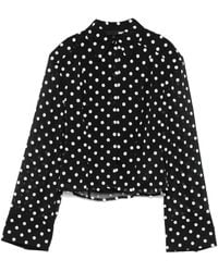 ROTATE BIRGER CHRISTENSEN - Hemd aus Chiffon - Lyst
