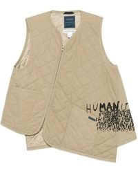 Comme des Garçons - Gilet Matelassé À Design Asymétrique - Lyst