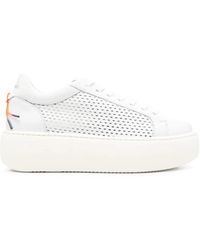 Barracuda - Baskets Perforées À Plateforme - Lyst