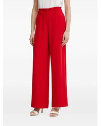 Morgan - Paperbag-Waist Palazzo Pants - Lyst