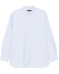 Comme des Garçons - Camisa Con Bolsillo Y Botones - Lyst