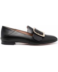 Bally - Janelle Buckled Loafers - Lyst