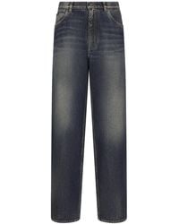 Dolce & Gabbana - Straight-Leg Denim Jeans - Lyst