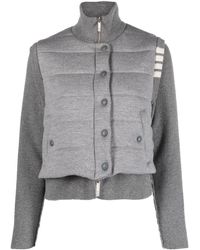Thom Browne - Layered Wool Jacket - Women's - Polyester/virgin Wool/cupro - Lyst