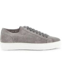 Doucal's - Baskets En Daim À Lacets - Lyst