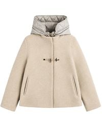 Fay - Capa Con Capucha Y Cierre De Trenca - Lyst