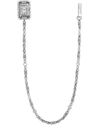 Dolce & Gabbana - Watch Brooch With Rhinestones - Lyst