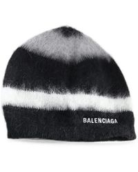 Balenciaga - Striped Beanie - Lyst