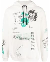 DIESEL - Graphic-Print Cotton Hoodie - Lyst