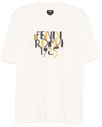 Fendi - T-Shirt Cotton - Lyst