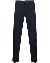 Incotex - Mid-Rise Tapered Trousers - Lyst