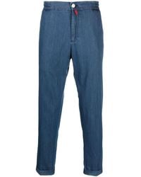 Kiton - Mid-rise Straight-leg Jeans - Lyst